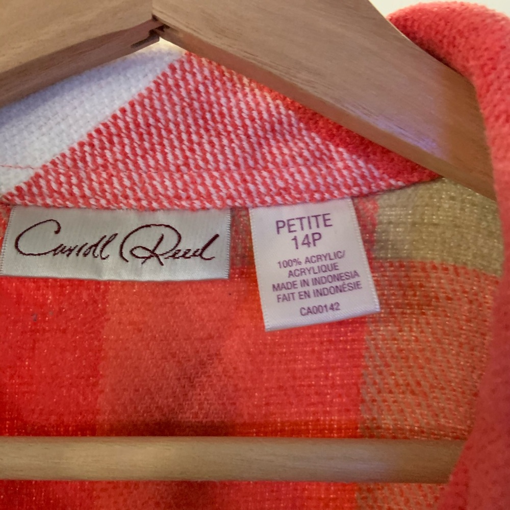 Carol Reed Plaid Button Up Flannel - Picture 4 of 4